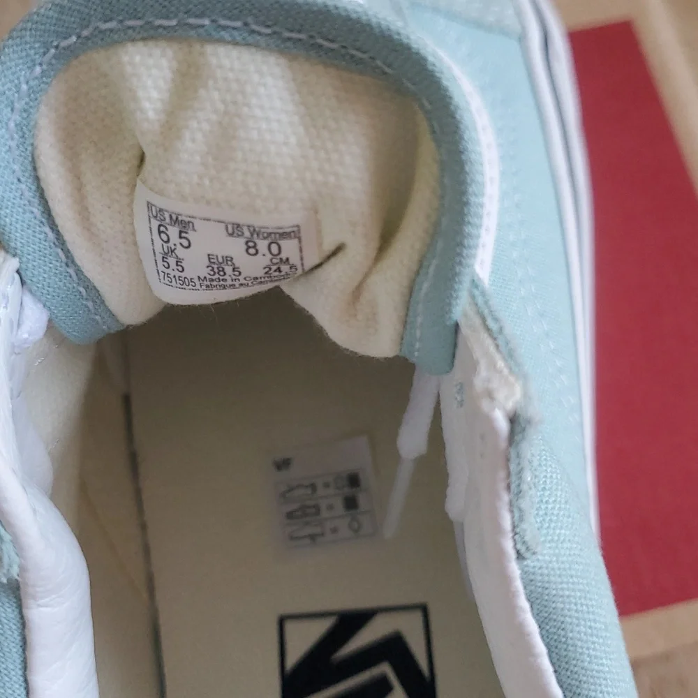 Vans Old School VR3 Shoe/Theory Canal Blue - Picture 10 of 15